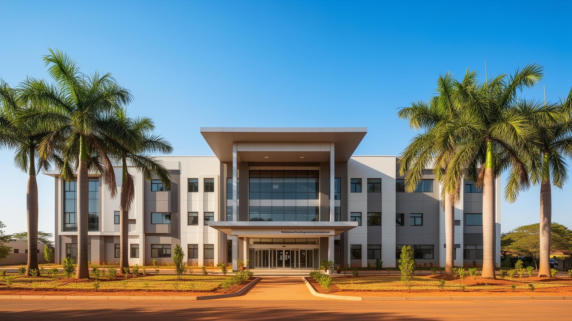 Modern healthcare facility in Zimbabwe